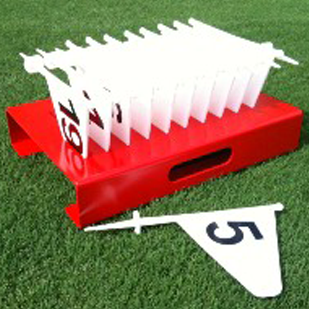 Marker Flags Numbered Plastic 1-20