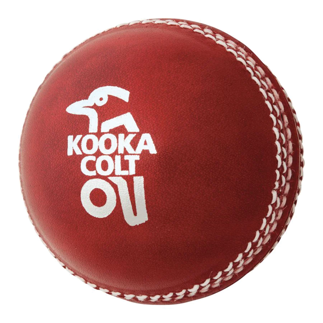 Cricket Ball Kookaburra 2 Piece Colt Eastern CA Red 156g