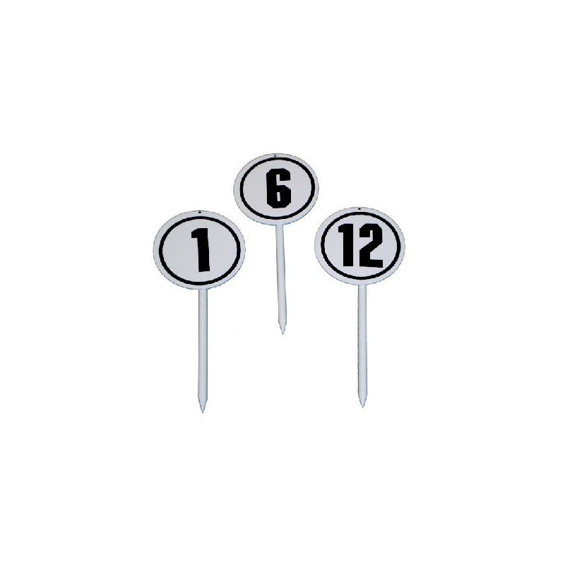 Round Numbered Marker Pin Set