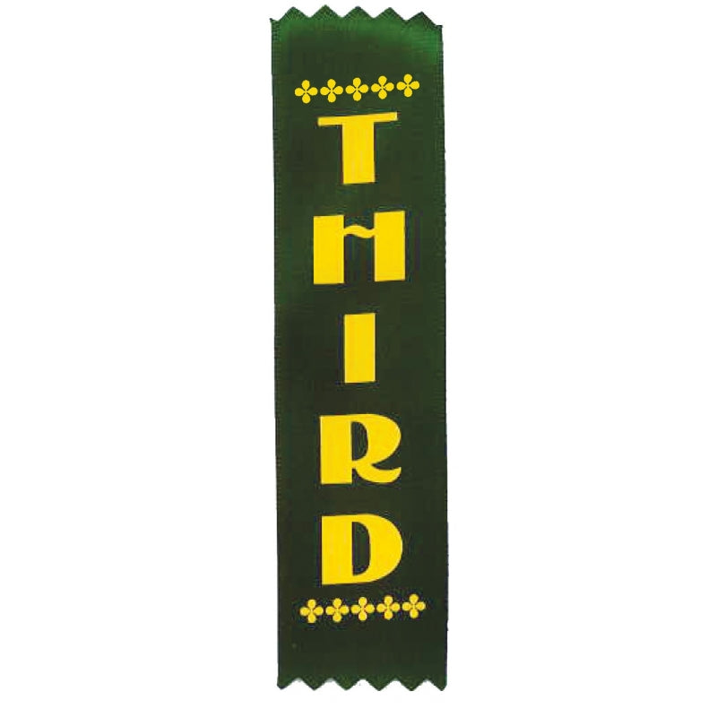 Sports Day Plain Ribbons (1st - 4th Place)
