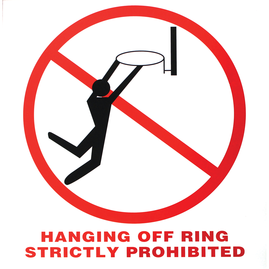 Slam Dunk Warning Sign