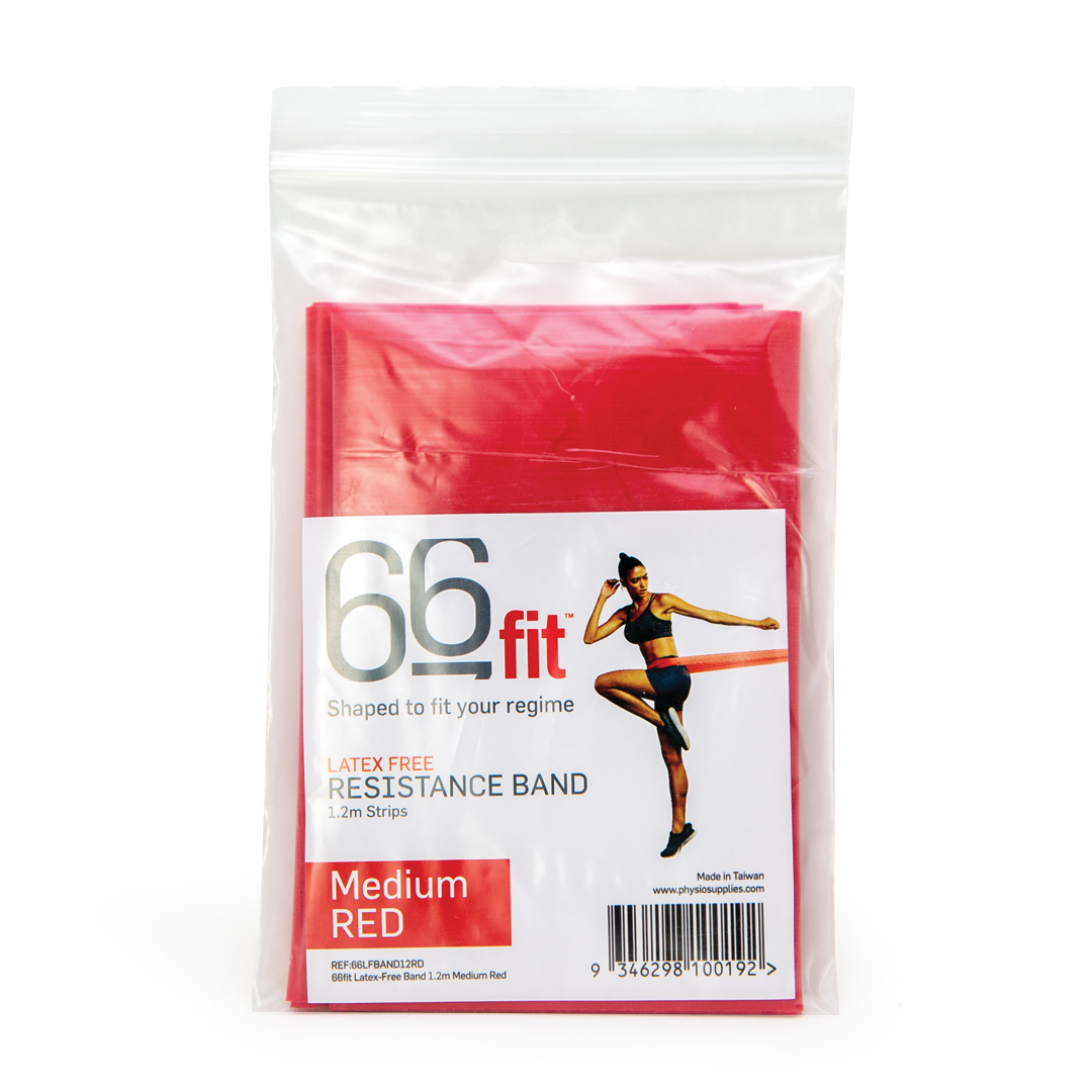 66fit Latex Free Resistance/Exercise Band 1.2m