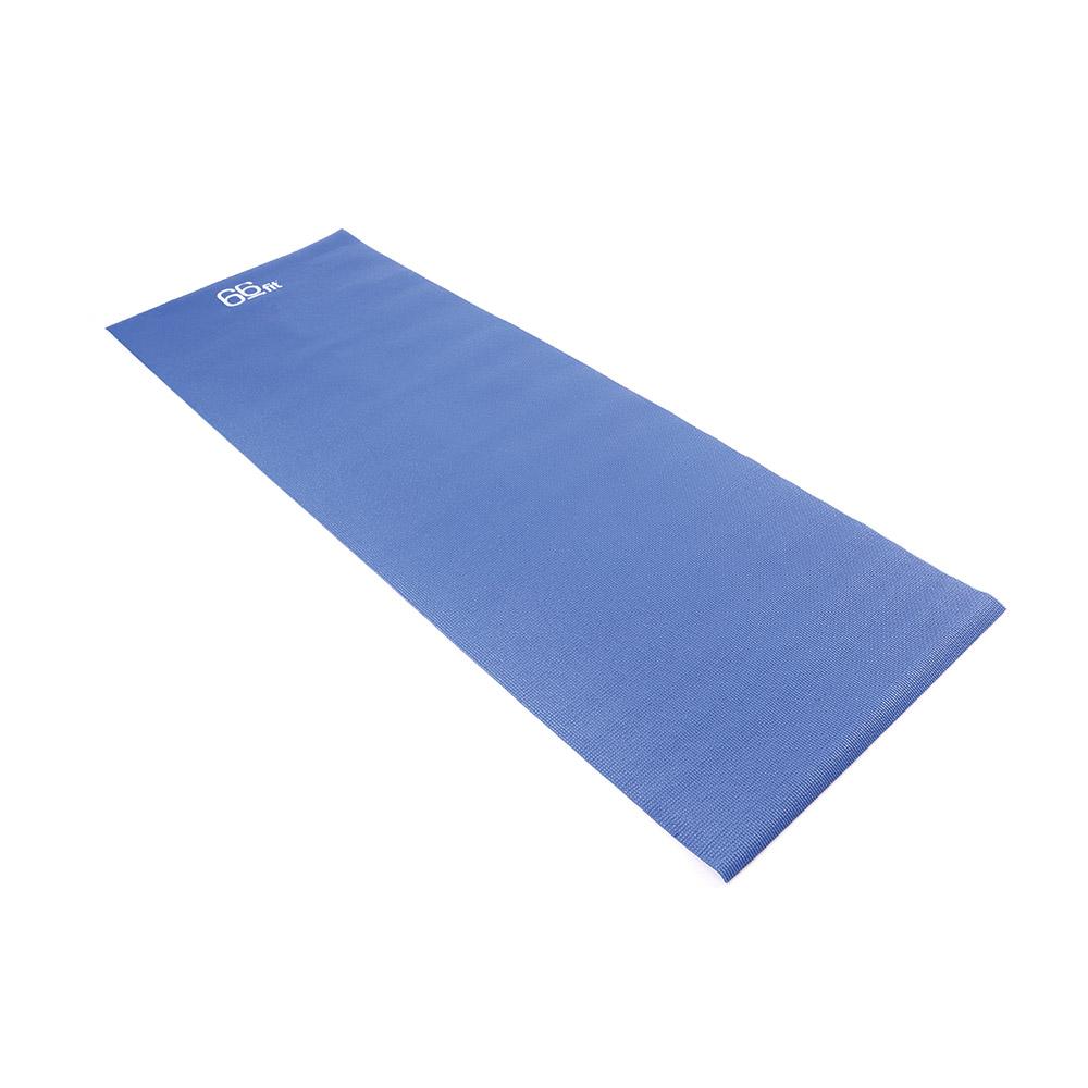 66fit Yoga Mat Blue - With Carry Bag