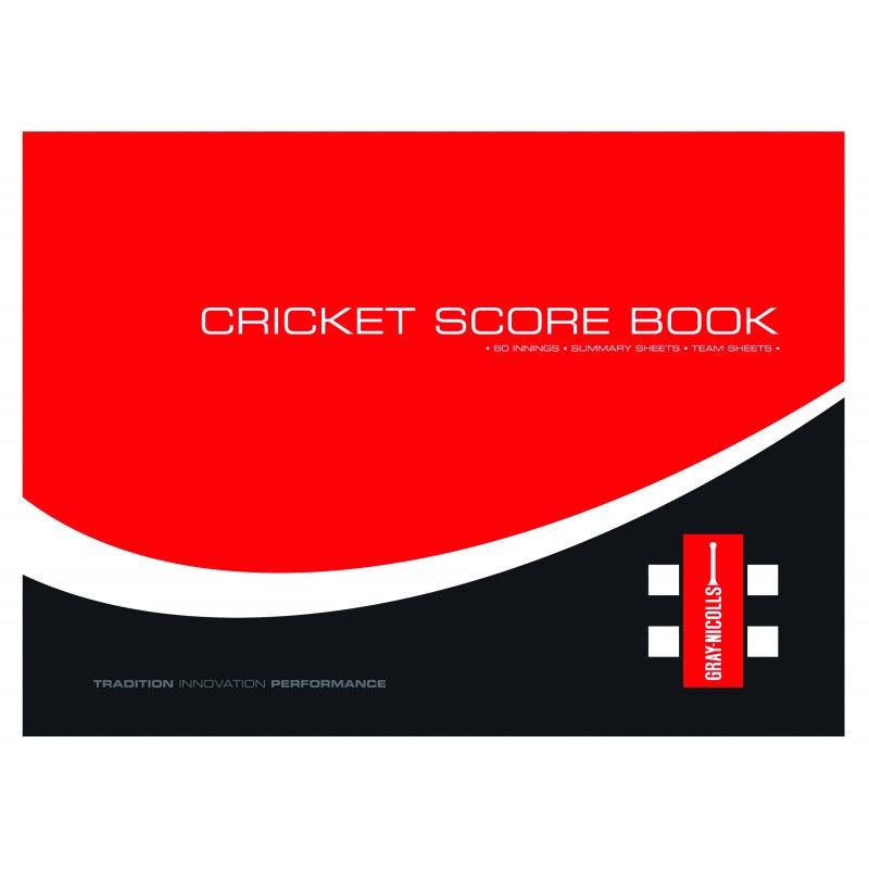 Gray Nicolls Cricket Scorebook