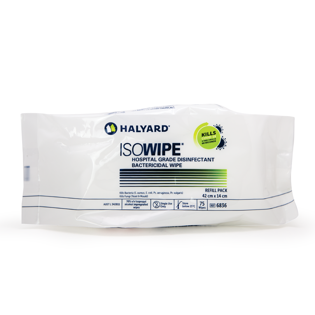 Halyard Isowipes - Pack Of 75 Refills