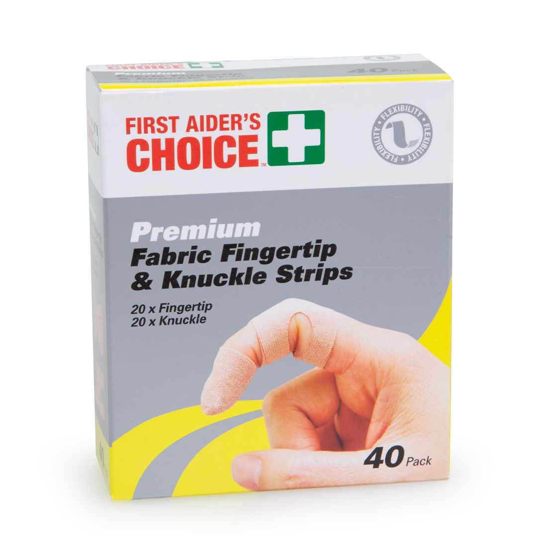 First Aider&#39;s Choice Knuckle/Finger Dressing - 40Pk